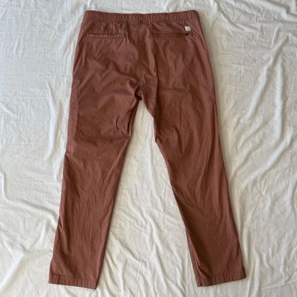 Vuori Rust Ripstop Jogger Pants XL Men’s Elastic Waist Drawstring Travel Outdoor - Picture 2 of 14